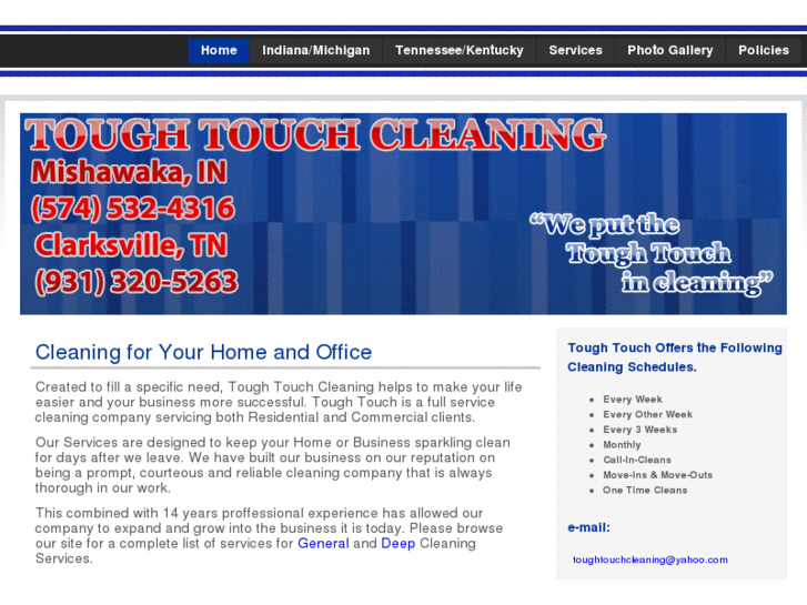 www.toughtouchcleaning.biz