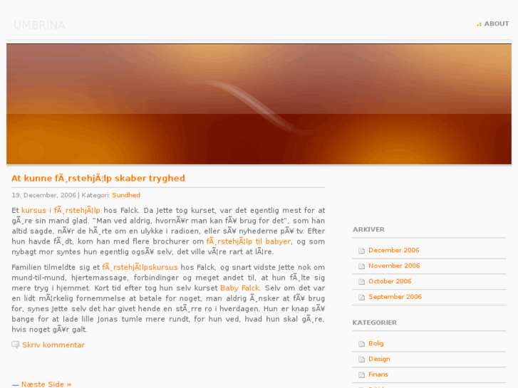 www.umbrina.dk