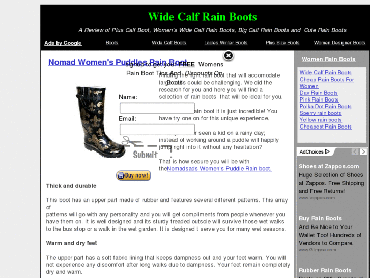 www.widecalfrainboots.net