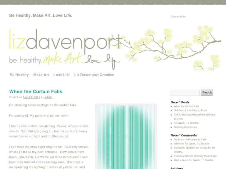 www.behealthymakeartlovelife.com