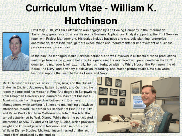 www.billhutchinson.info