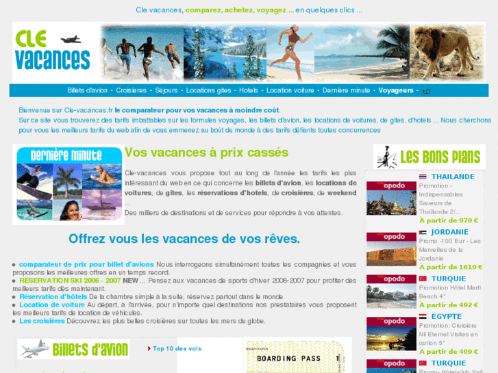 www.cle-vacances.fr