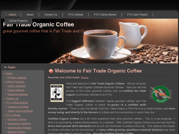 www.fair-trade-organic-coffees.com