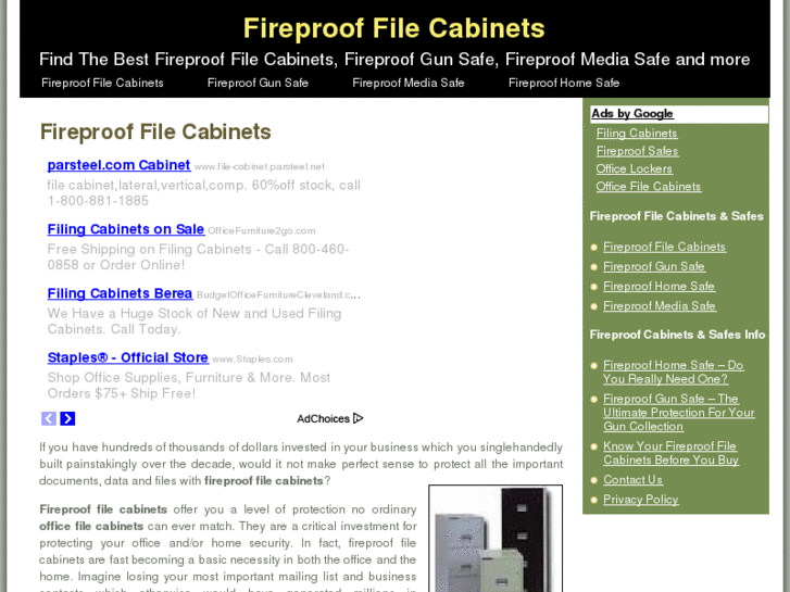 www.fireproof-file-cabinets.org