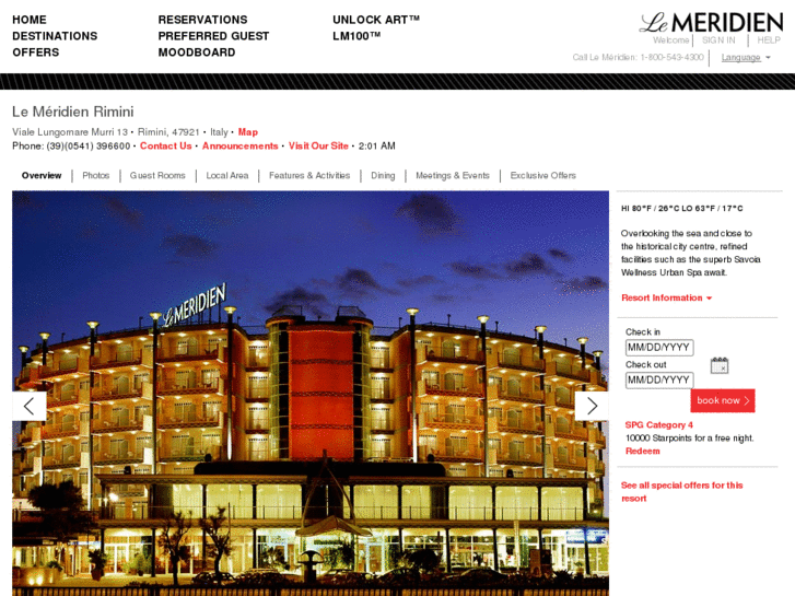 www.lemeridien-rimini.com