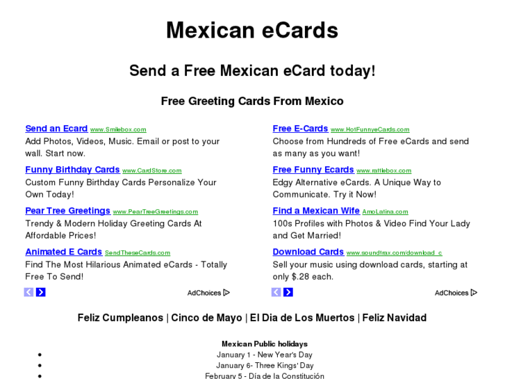 www.mexican-ecards.com