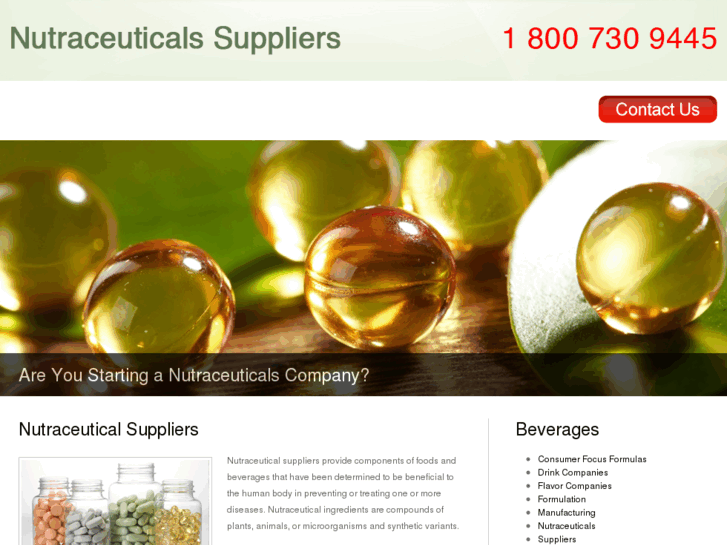 www.nutraceuticalsuppliers.com