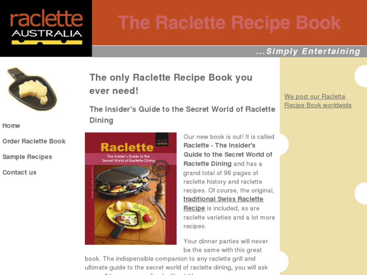 www.racletterecipebook.com