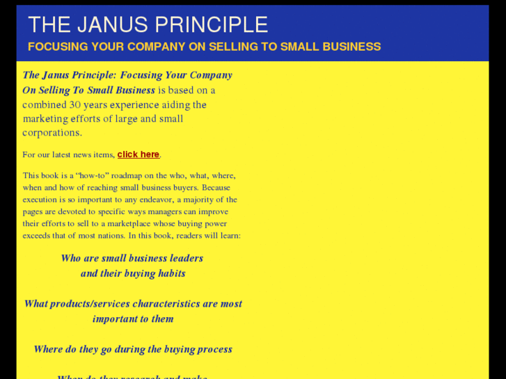 www.thejanusprinciple.com