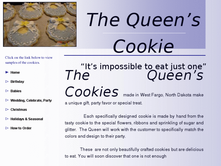 www.thequeenscookie.com