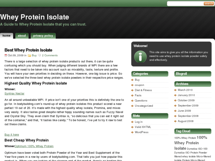 www.wheyproteinisolate.net