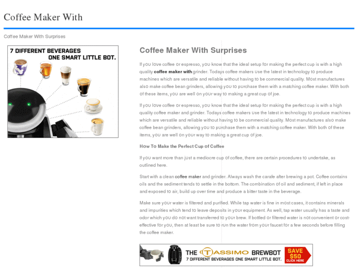 www.coffeemakerwith.com