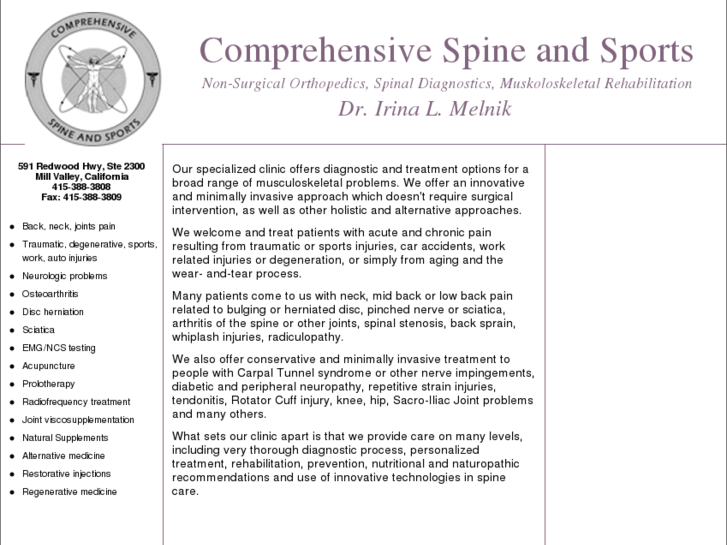 www.comprehensivespineandsports.com