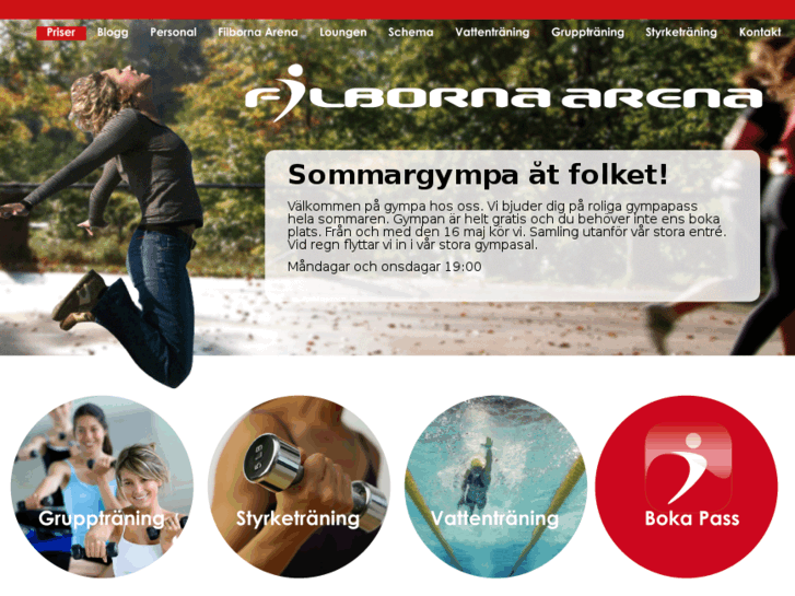 www.filbornaarena.se