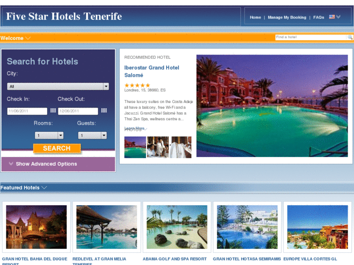 www.fivestarhotelstenerife.com