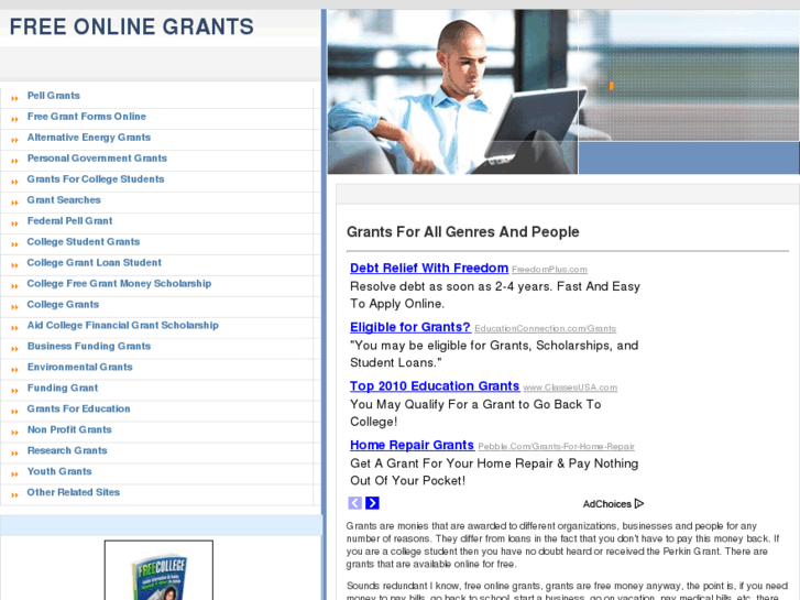 www.freeonlinegrants.com