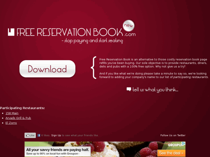 www.freereservationbook.com