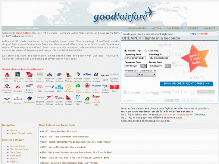 www.goodairfare.net