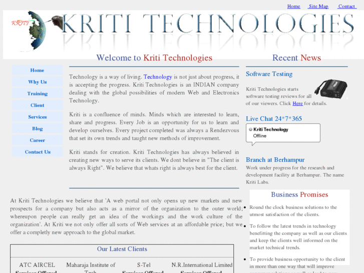 www.krititech.in