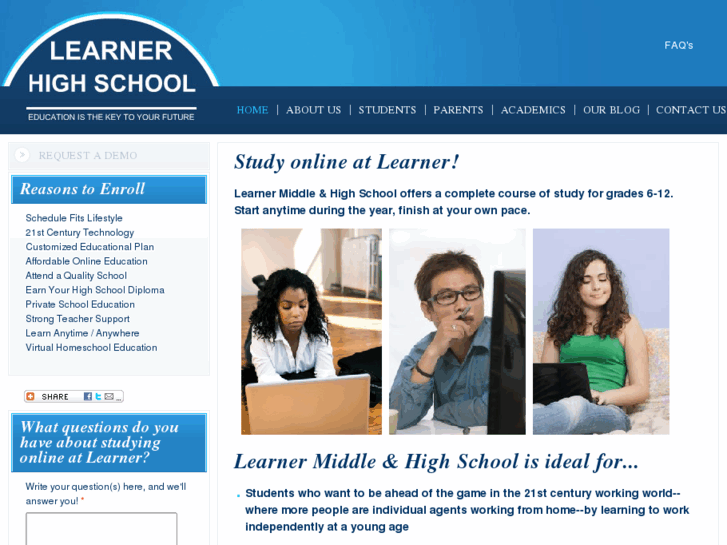 www.learnerhighschool.com