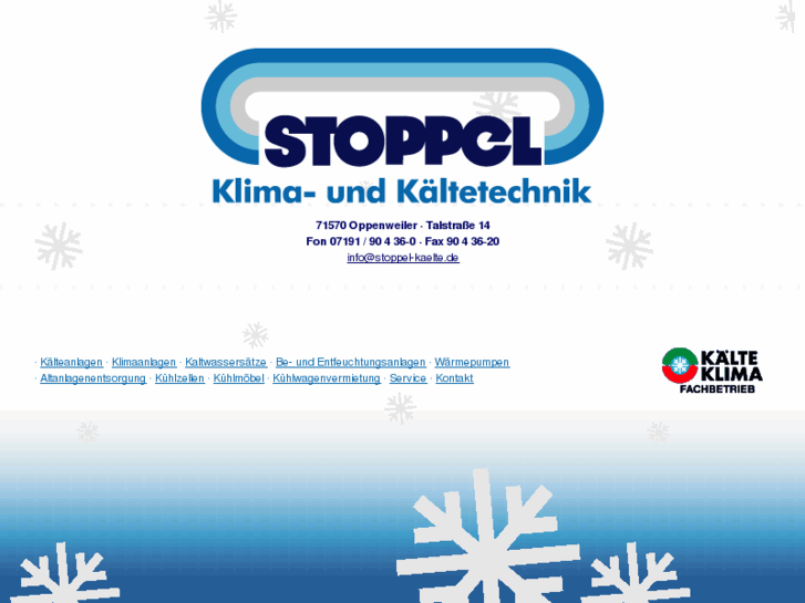 www.stoppel-kaelte.de