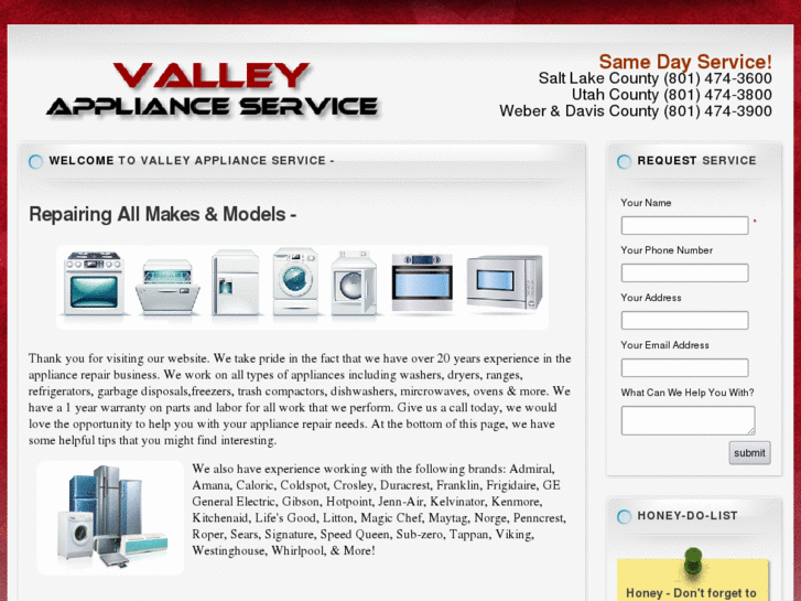 www.valleyapplianceservice.net