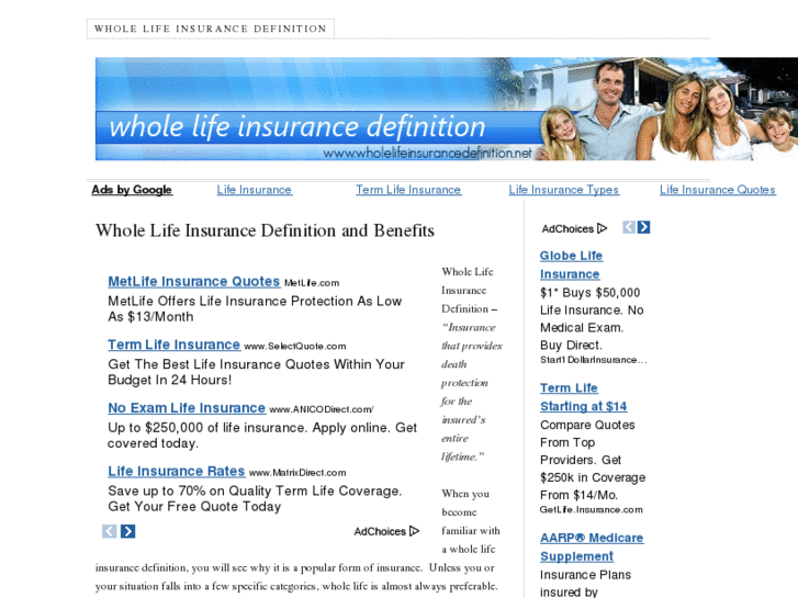 www.wholelifeinsurancedefinition.org