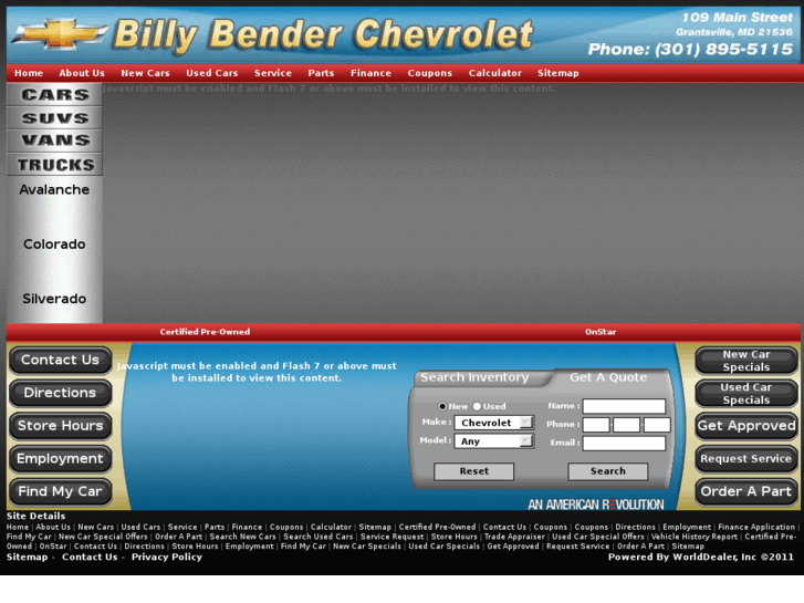 www.billybenderchevrolet.com