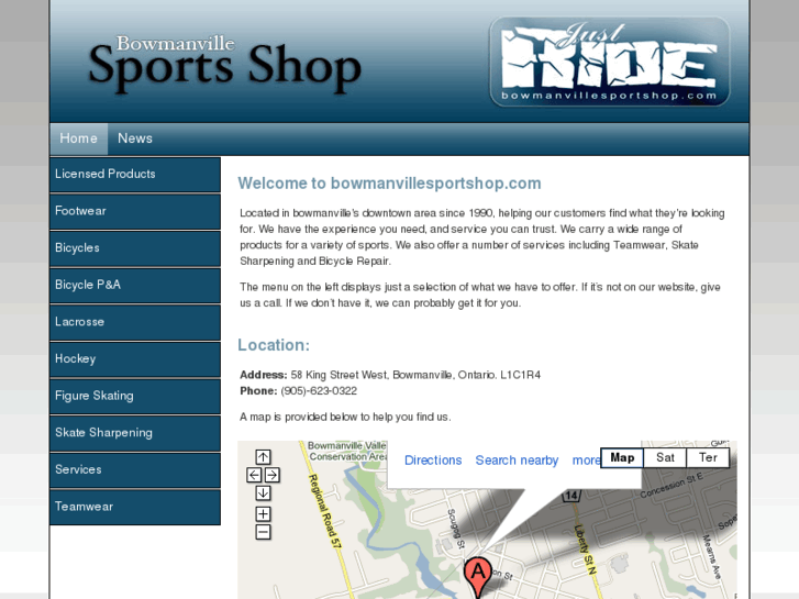 www.bowmanvillesportshop.com