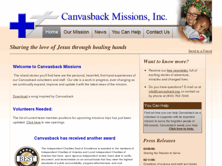 www.canvasback.net