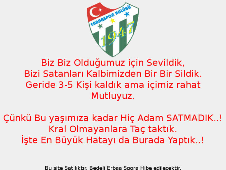 www.erbaaspor.com