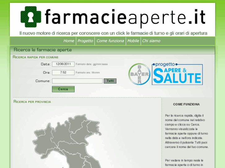 www.farmacieaperte.it