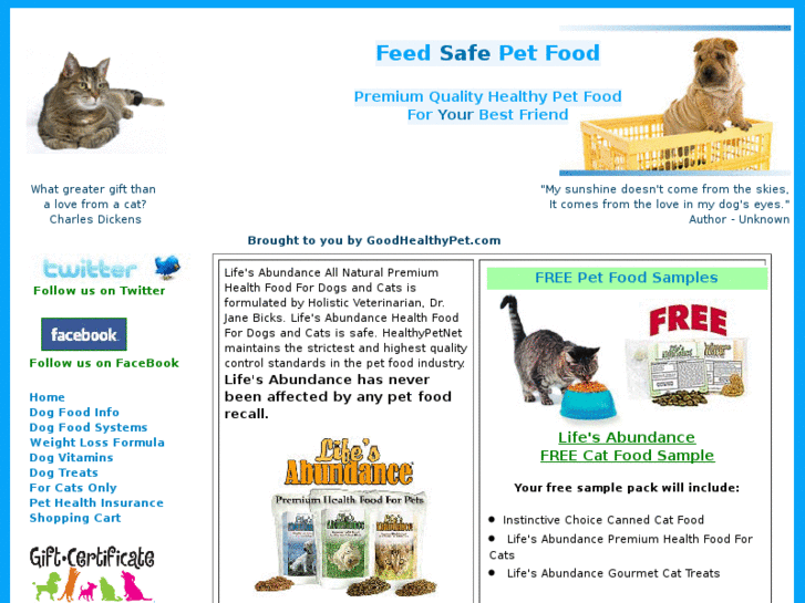 www.feedsafepetfood.com