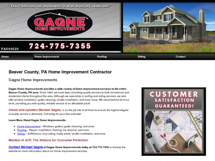 www.gagnehomeimprovements.com