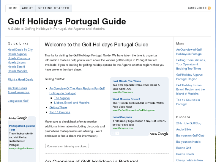 www.golfholidaysportugalguide.com