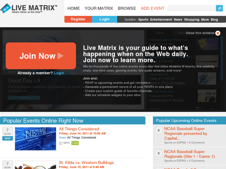 www.livematrix.com