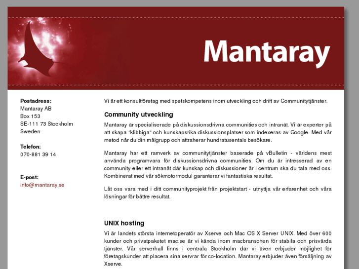 www.mantaray.se