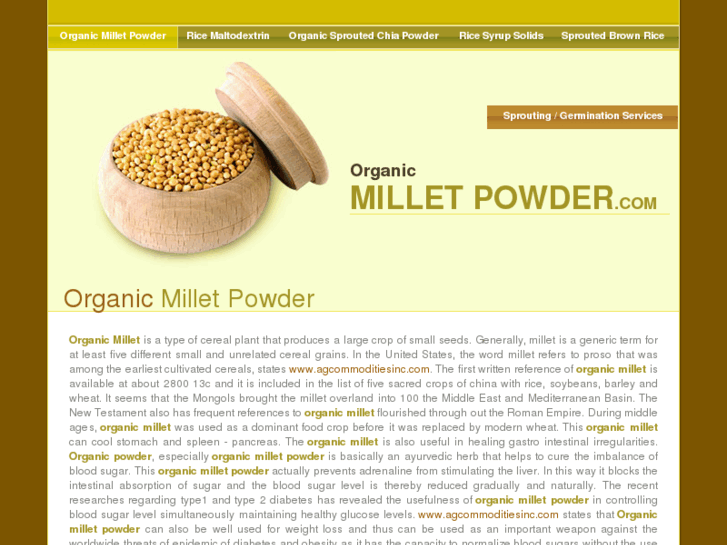 www.milletpowder.com