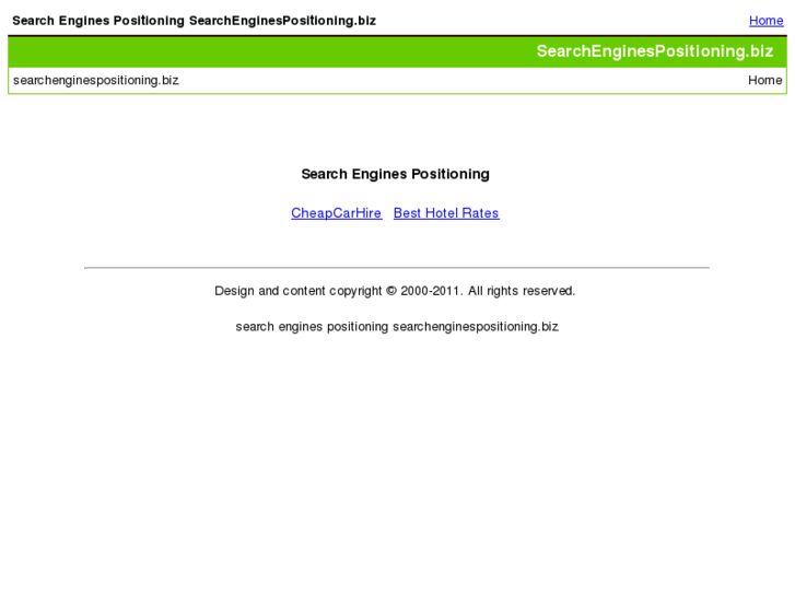 www.searchenginespositioning.biz