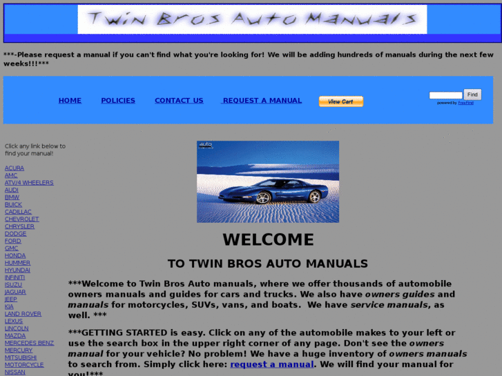 www.twinbrosautomanuals.com