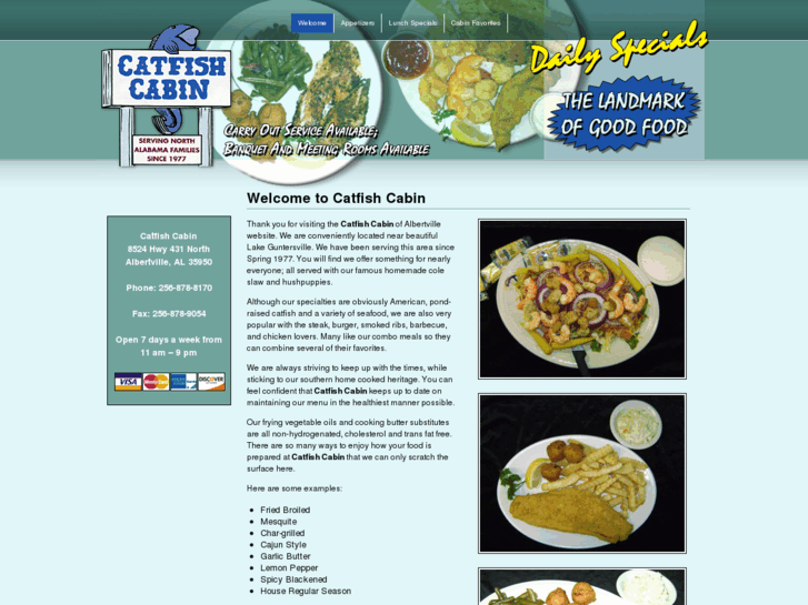 www.catfishcabinalbertville.com