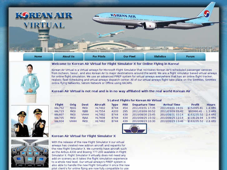 www.koreanairvirtual.com