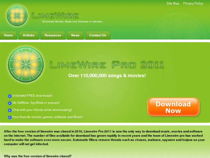 www.limewirepro7.com