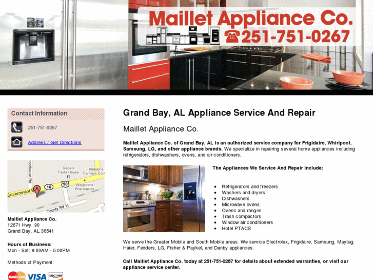 www.mailletapplianceco.com