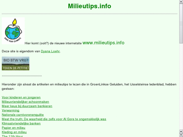 www.milieutips.info