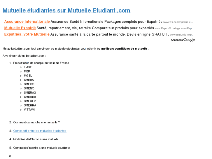 www.mutuelleetudiante.net