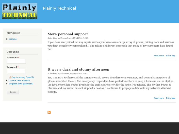 www.plainlytechnical.com