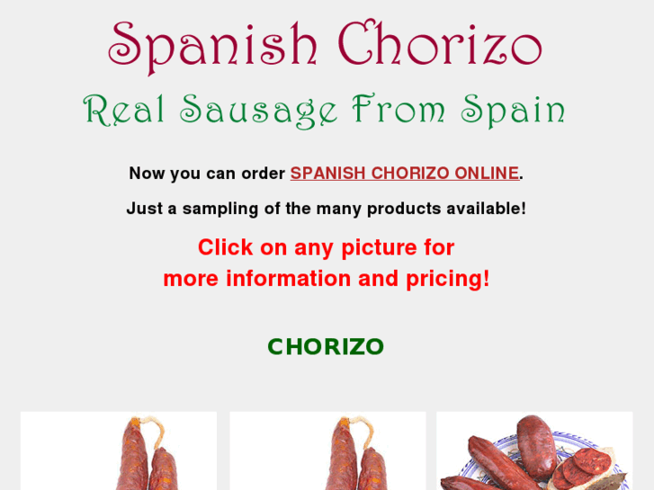 www.spanish-chorizo.com