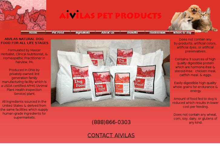 www.aivilaspetproducts.com