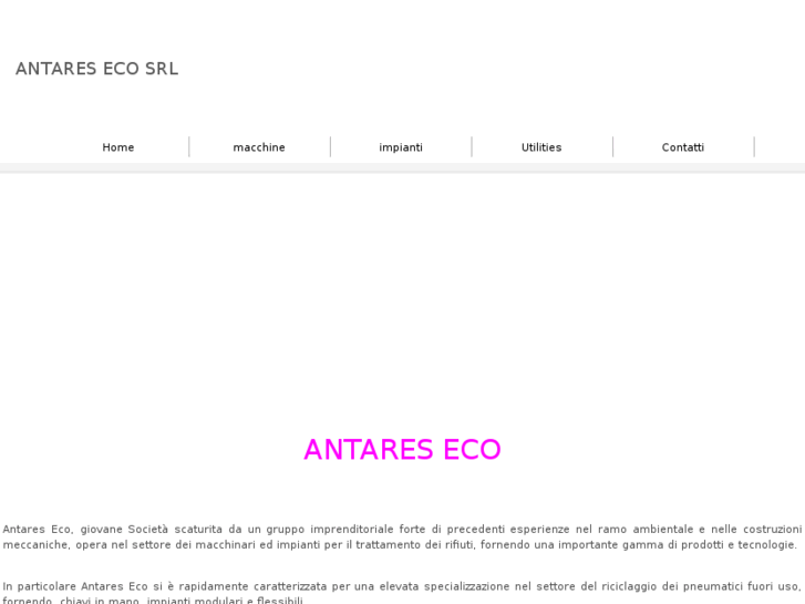 www.antareseco.it